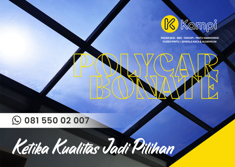 Read more about the article Kanopi Polycarbonate, Pejuang Segala Cuaca